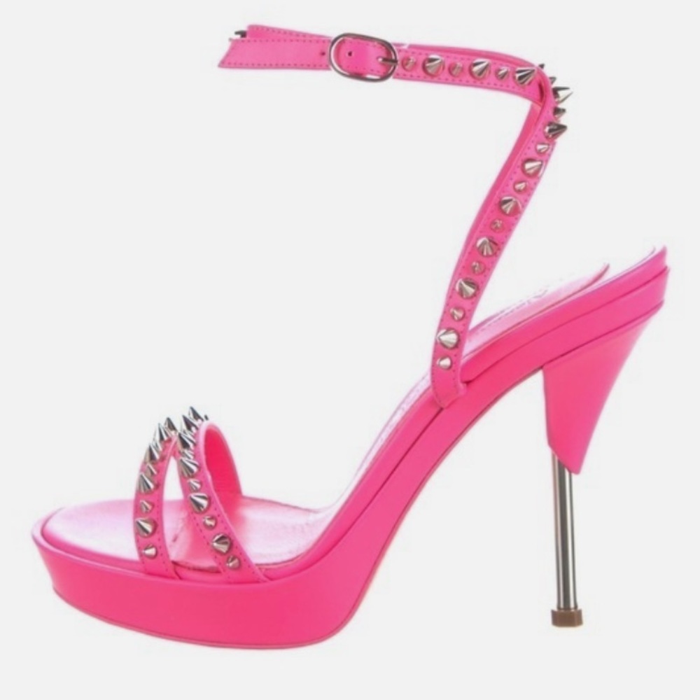 Alexander‎ McQueen Leather Heels